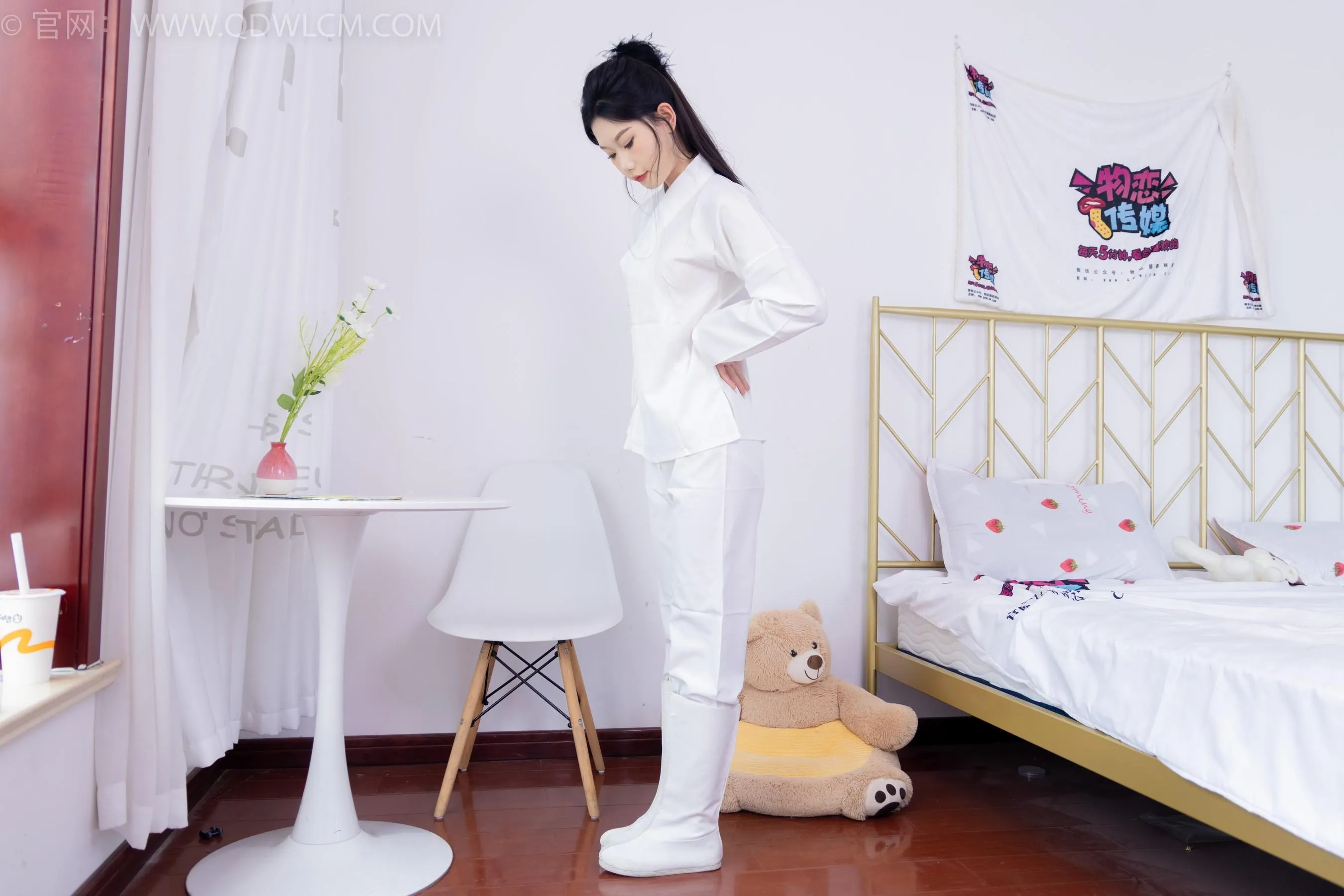 物恋传媒 NO.1586 小竹-纯白小仙女 [187P]插图6